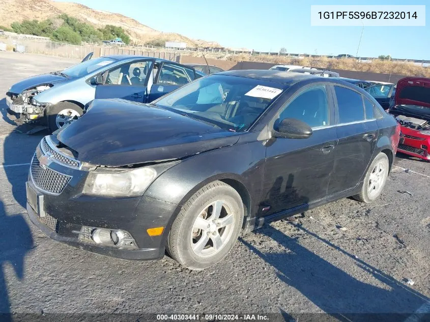 2011 Chevrolet Cruze 1Lt VIN: 1G1PF5S96B7232014 Lot: 40303441