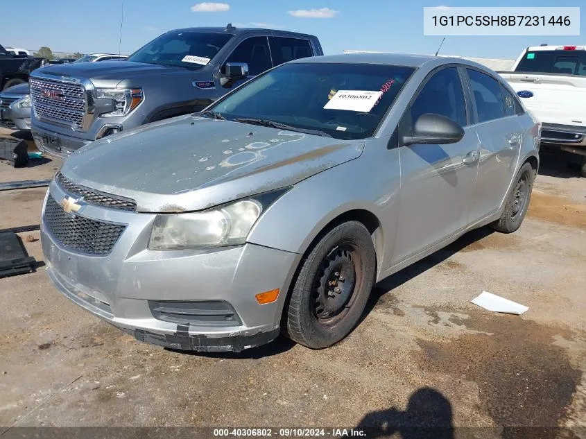 2011 Chevrolet Cruze Ls VIN: 1G1PC5SH8B7231446 Lot: 40306802