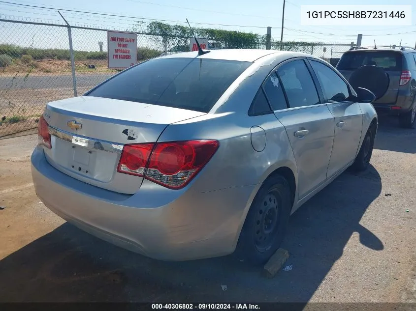 2011 Chevrolet Cruze Ls VIN: 1G1PC5SH8B7231446 Lot: 40306802