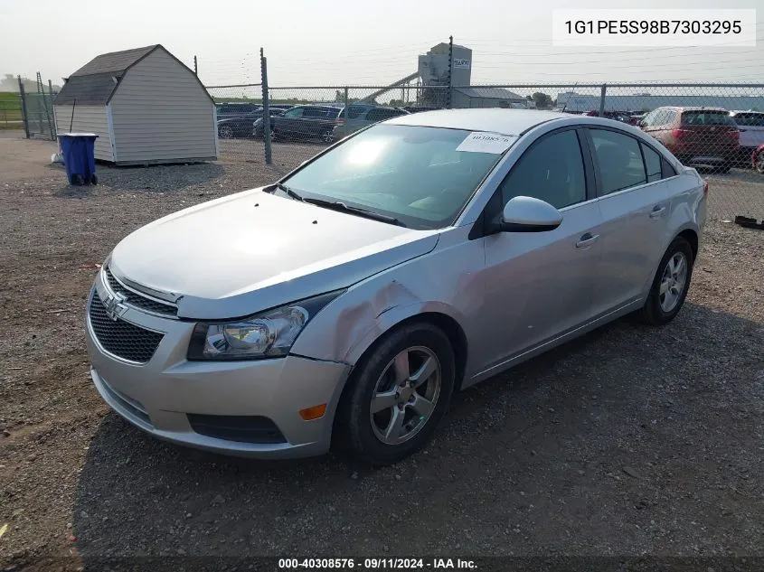 2011 Chevrolet Cruze Lt VIN: 1G1PE5S98B7303295 Lot: 40308576