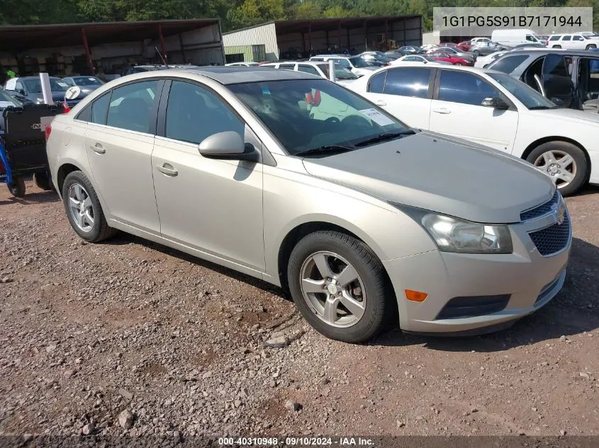 2011 Chevrolet Cruze 2Lt VIN: 1G1PG5S91B7171944 Lot: 40310948