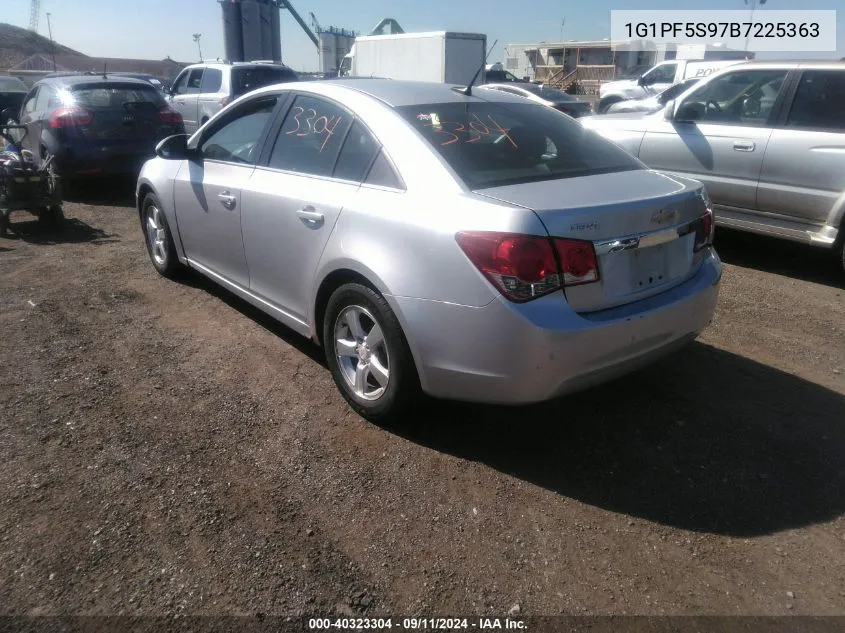 1G1PF5S97B7225363 2011 Chevrolet Cruze 1Lt