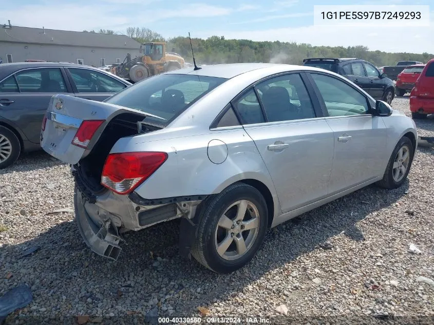 2011 Chevrolet Cruze Lt VIN: 1G1PE5S97B7249293 Lot: 40330560