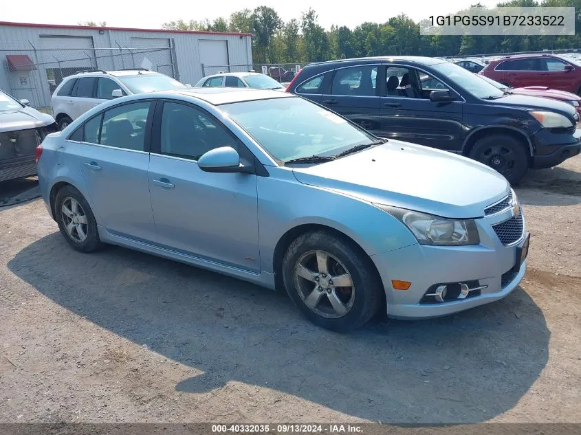 1G1PG5S91B7233522 2011 Chevrolet Cruze 2Lt