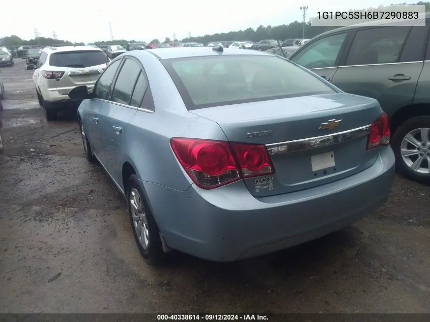 2011 Chevrolet Cruze Ls VIN: 1G1PC5SH6B7290883 Lot: 40338614