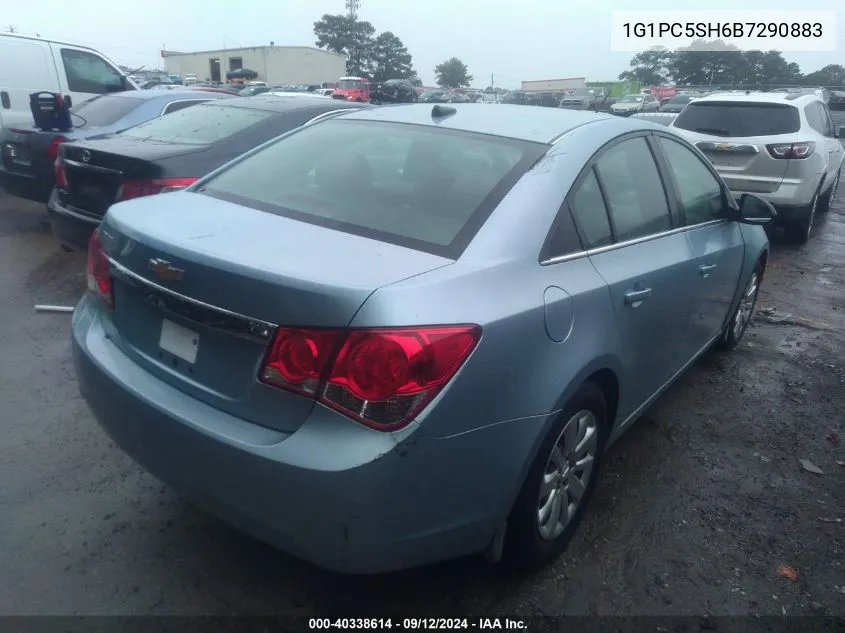 1G1PC5SH6B7290883 2011 Chevrolet Cruze Ls