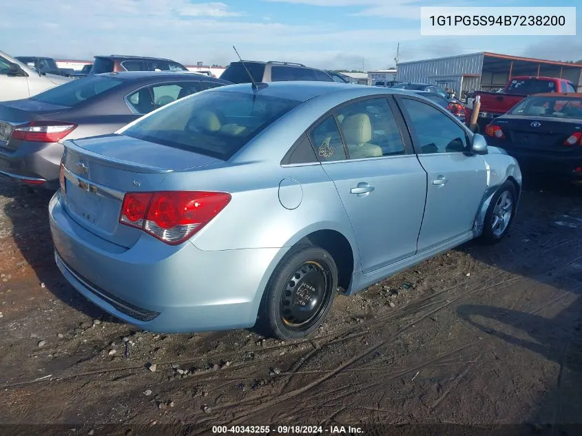 2011 Chevrolet Cruze 2Lt VIN: 1G1PG5S94B7238200 Lot: 40343255