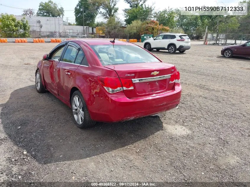 1G1PH5S90B7112333 2011 Chevrolet Cruze Ltz