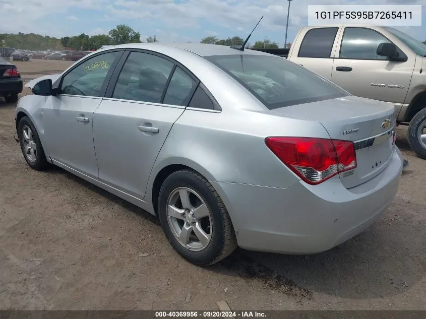 2011 Chevrolet Cruze 1Lt VIN: 1G1PF5S95B7265411 Lot: 40369956