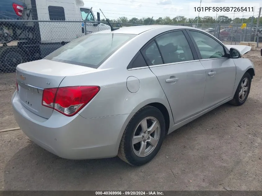 1G1PF5S95B7265411 2011 Chevrolet Cruze 1Lt