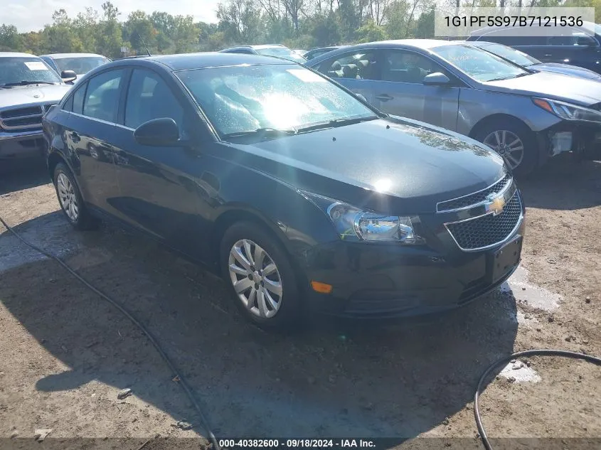 1G1PF5S97B7121536 2011 Chevrolet Cruze 1Lt