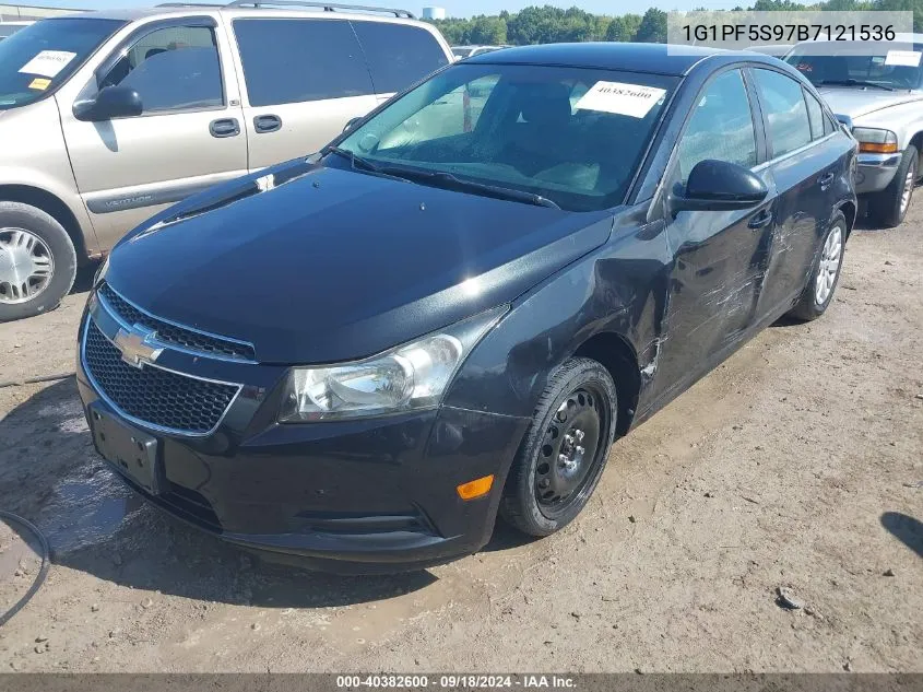 2011 Chevrolet Cruze 1Lt VIN: 1G1PF5S97B7121536 Lot: 40382600