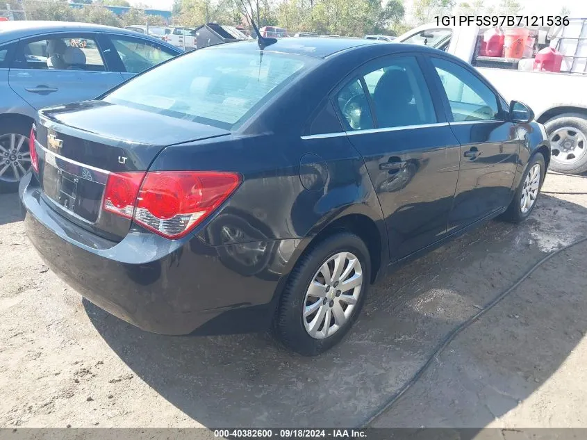 1G1PF5S97B7121536 2011 Chevrolet Cruze 1Lt