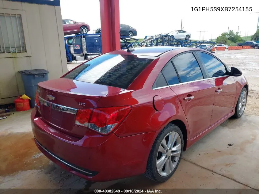 1G1PH5S9XB7254155 2011 Chevrolet Cruze Ltz