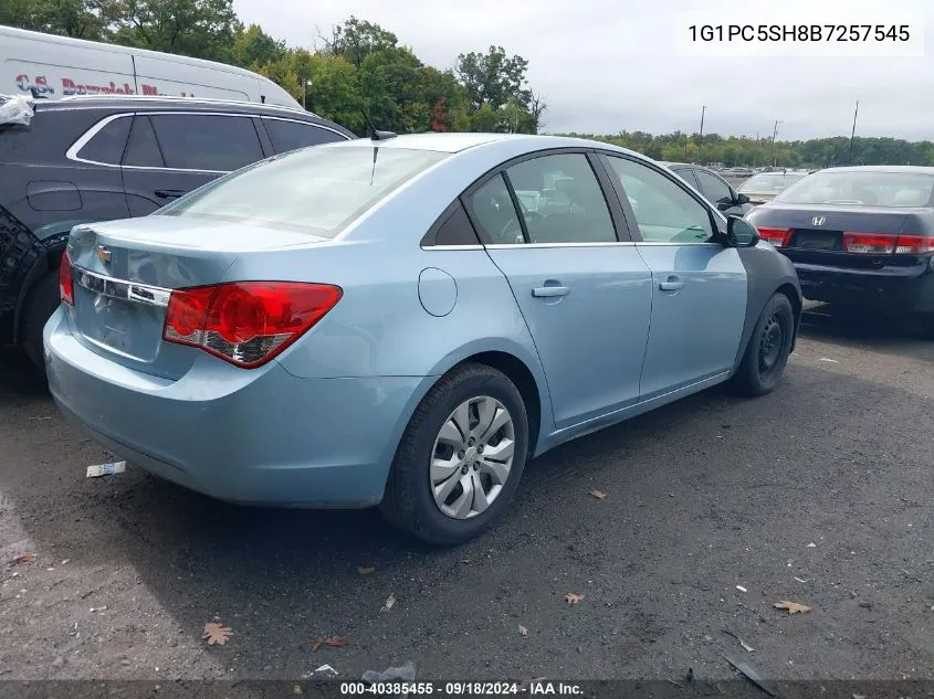 1G1PC5SH8B7257545 2011 Chevrolet Cruze Ls