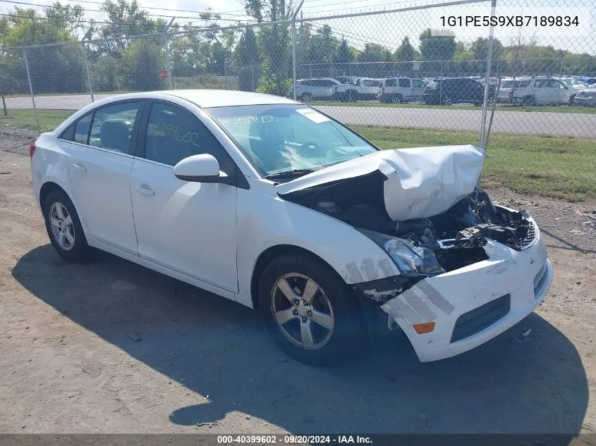 2011 Chevrolet Cruze Lt VIN: 1G1PE5S9XB7189834 Lot: 40399602