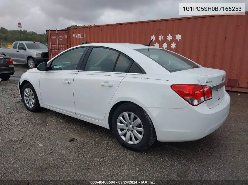 1G1PC5SH0B7166253 2011 Chevrolet Cruze Ls