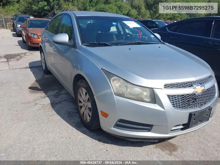 1G1PF5S98B7295275 2011 Chevrolet Cruze 1Lt