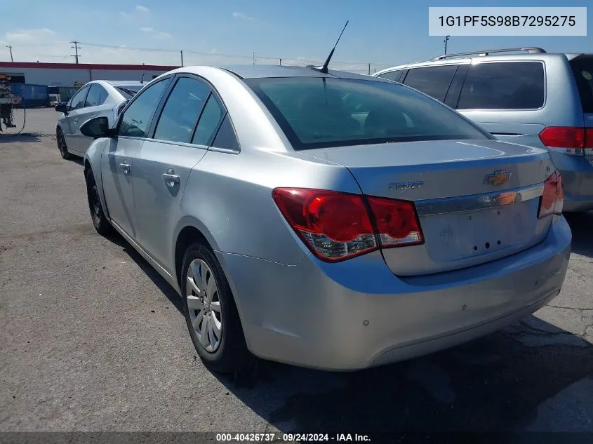 2011 Chevrolet Cruze 1Lt VIN: 1G1PF5S98B7295275 Lot: 40426737