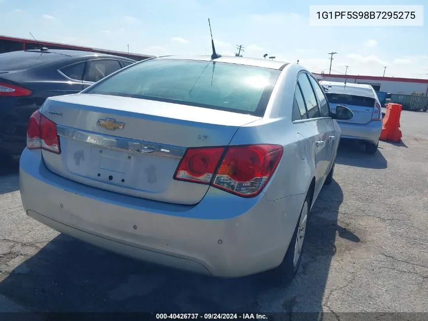 1G1PF5S98B7295275 2011 Chevrolet Cruze 1Lt