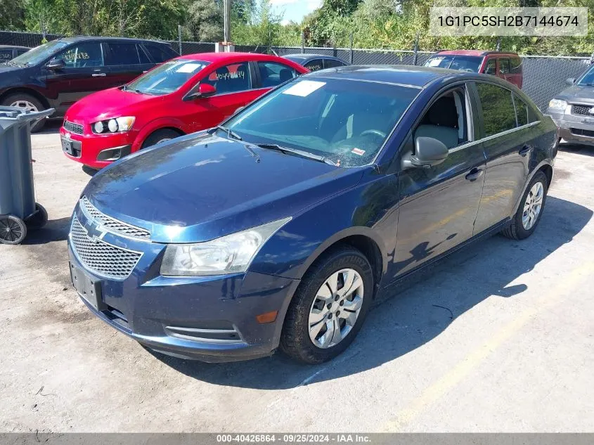 2011 Chevrolet Cruze Ls VIN: 1G1PC5SH2B7144674 Lot: 40426864