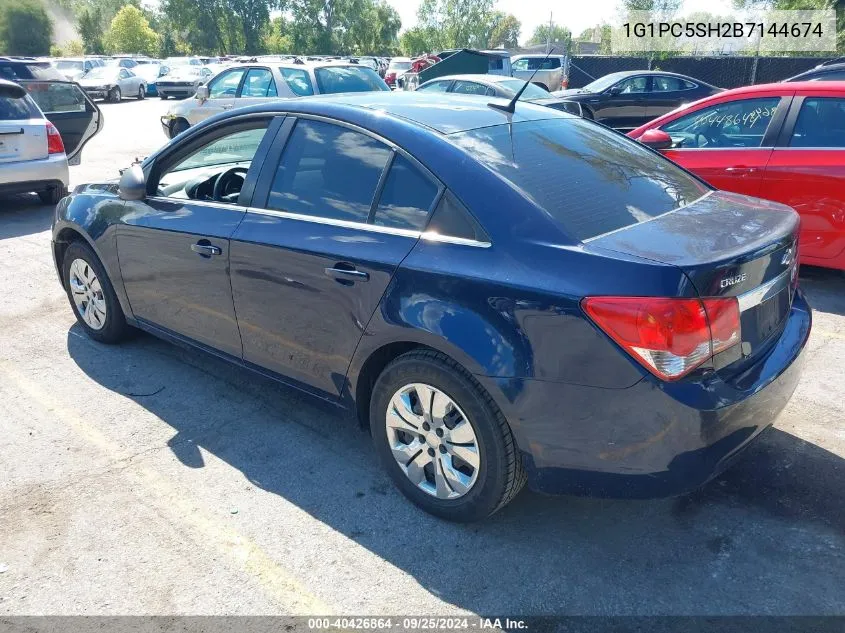 1G1PC5SH2B7144674 2011 Chevrolet Cruze Ls