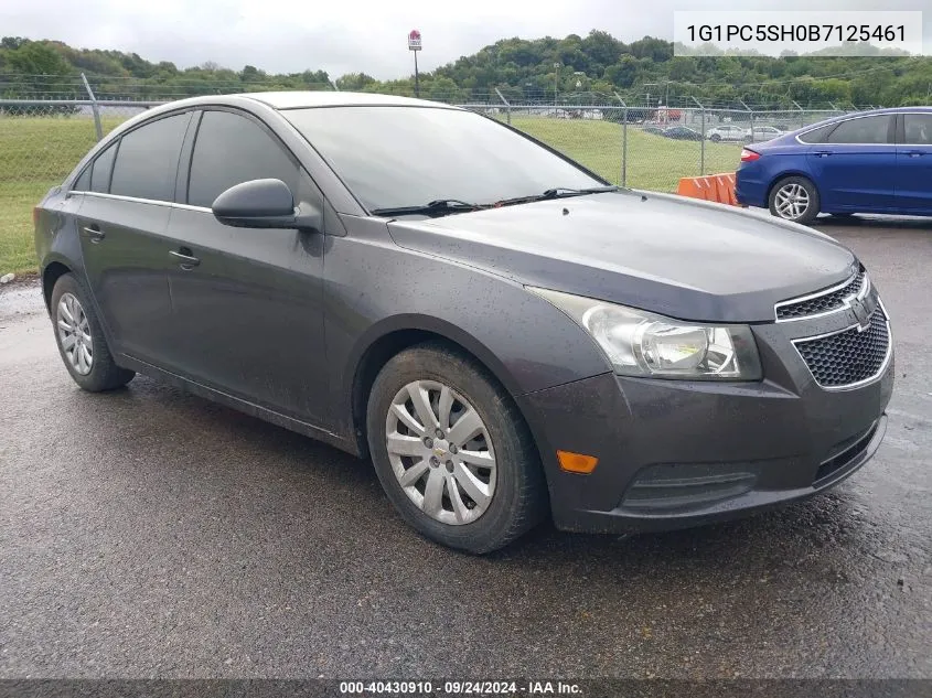 1G1PC5SH0B7125461 2011 Chevrolet Cruze Ls