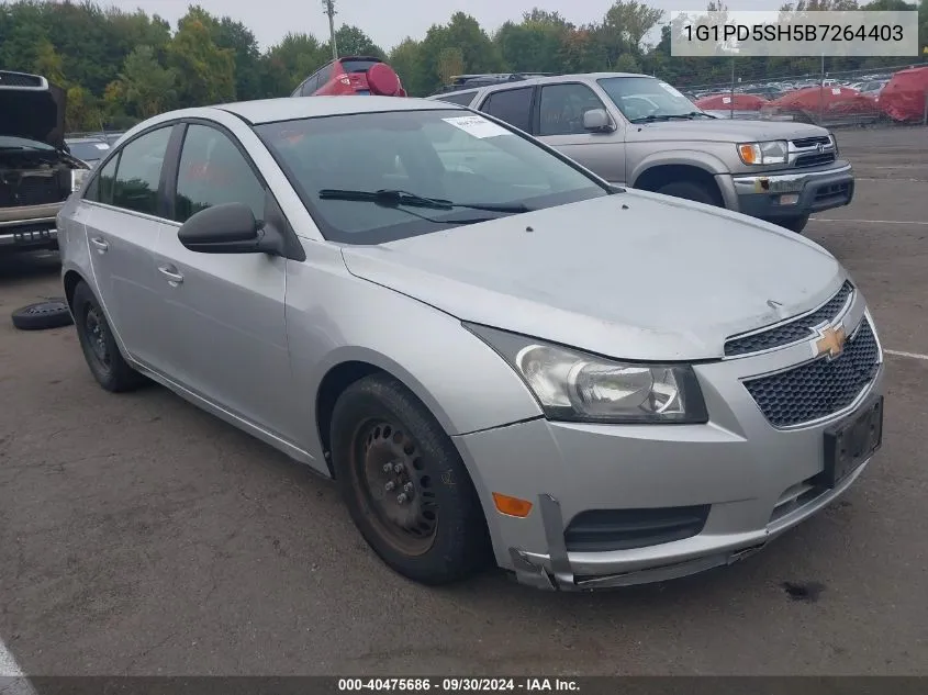 2011 Chevrolet Cruze Ls VIN: 1G1PD5SH5B7264403 Lot: 40475686