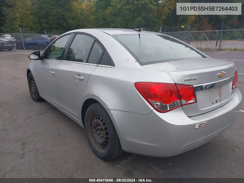 2011 Chevrolet Cruze Ls VIN: 1G1PD5SH5B7264403 Lot: 40475686