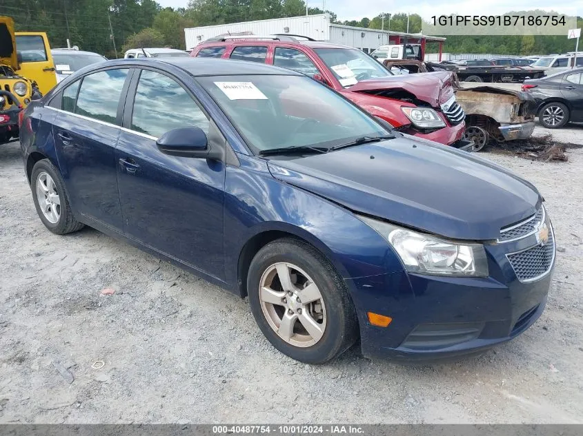 2011 Chevrolet Cruze Lt VIN: 1G1PF5S91B7186754 Lot: 40487754