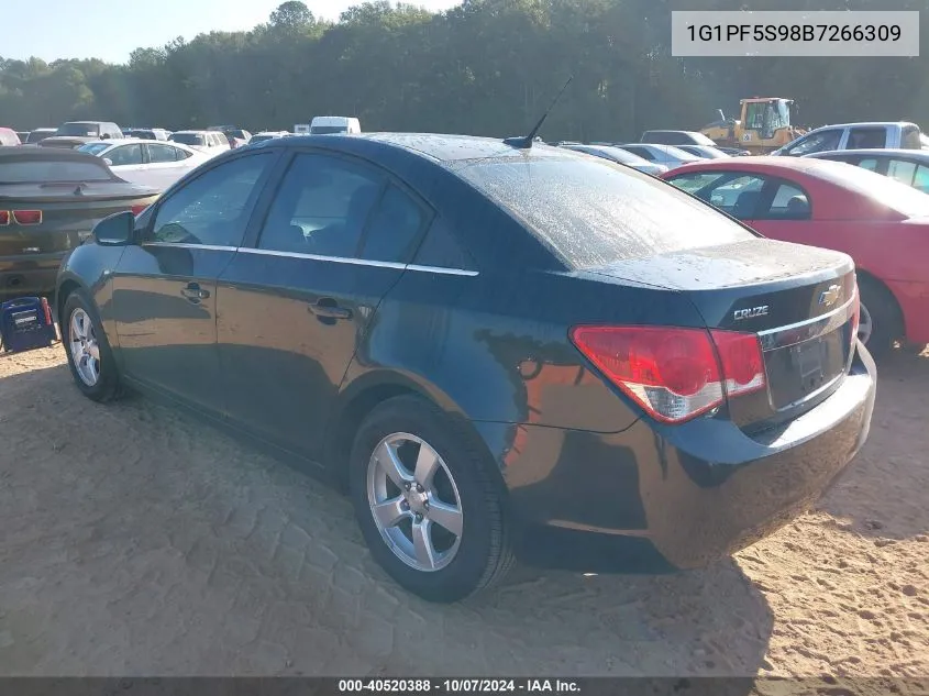 1G1PF5S98B7266309 2011 Chevrolet Cruze 1Lt