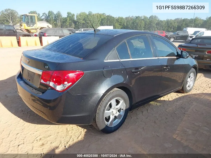 1G1PF5S98B7266309 2011 Chevrolet Cruze 1Lt