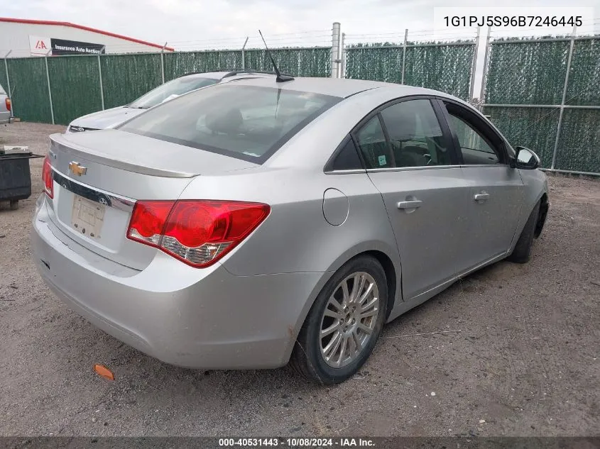 1G1PJ5S96B7246445 2011 Chevrolet Cruze Eco