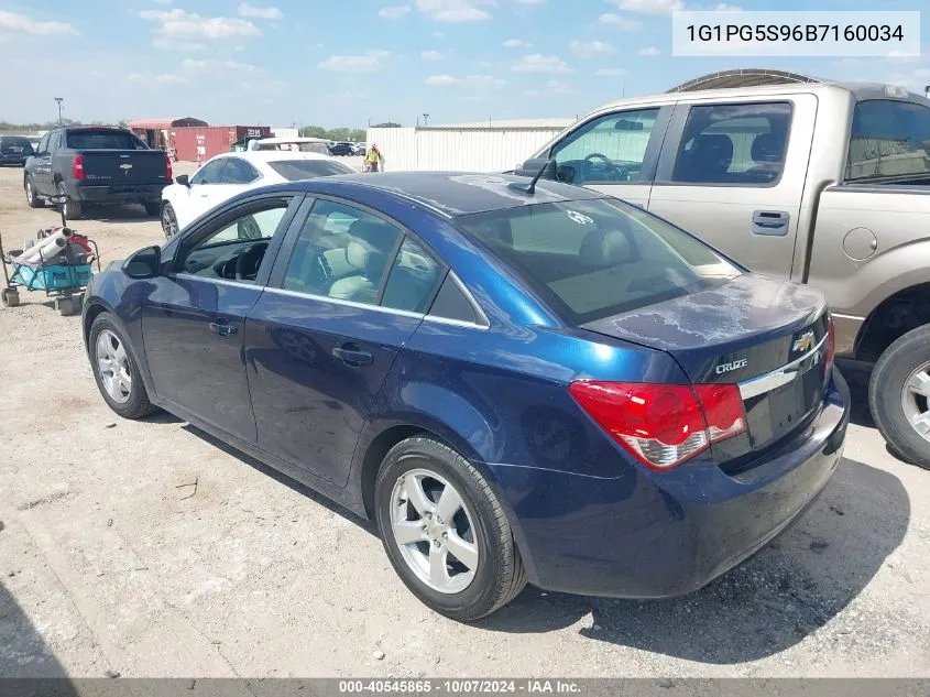 2011 Chevrolet Cruze 2Lt VIN: 1G1PG5S96B7160034 Lot: 40545865