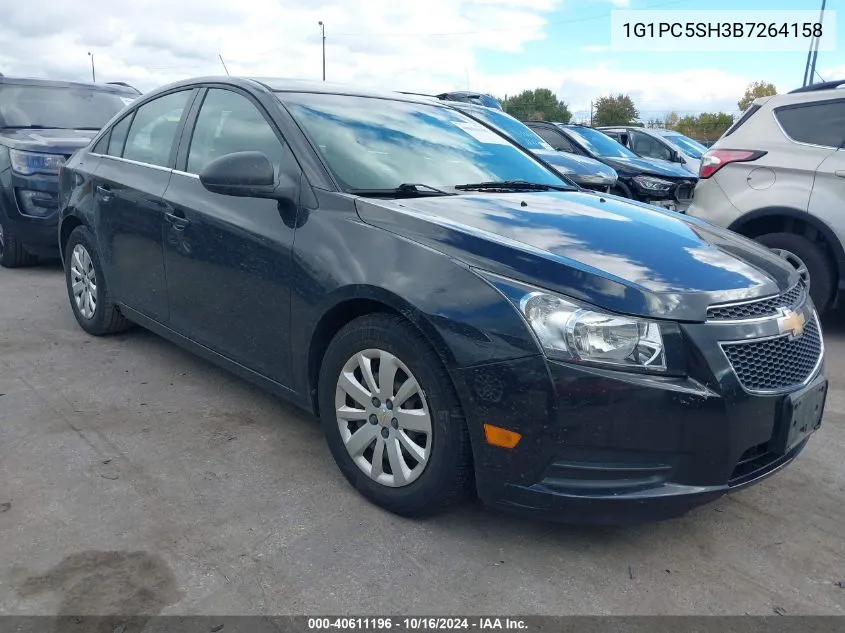 1G1PC5SH3B7264158 2011 Chevrolet Cruze Ls