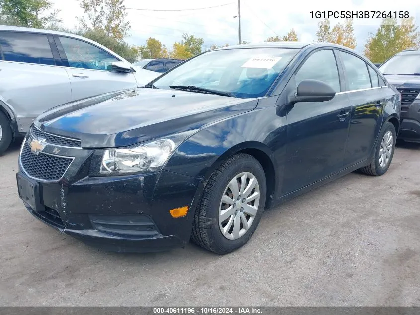 1G1PC5SH3B7264158 2011 Chevrolet Cruze Ls