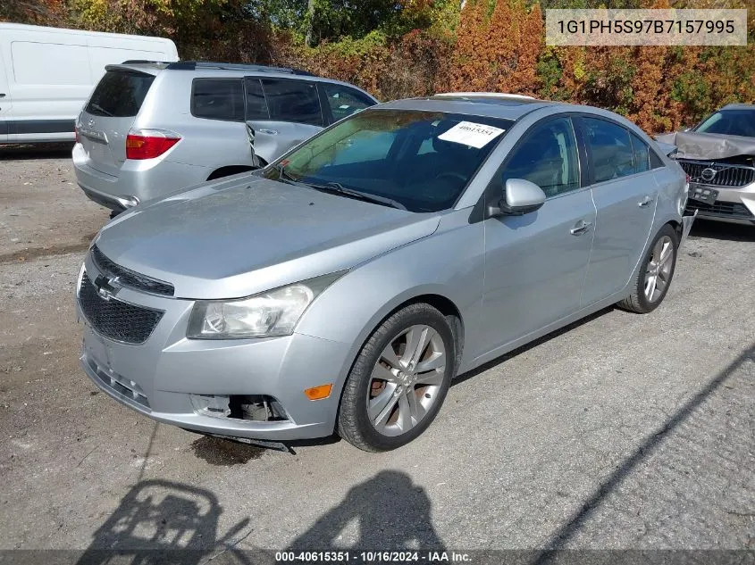 1G1PH5S97B7157995 2011 Chevrolet Cruze Ltz