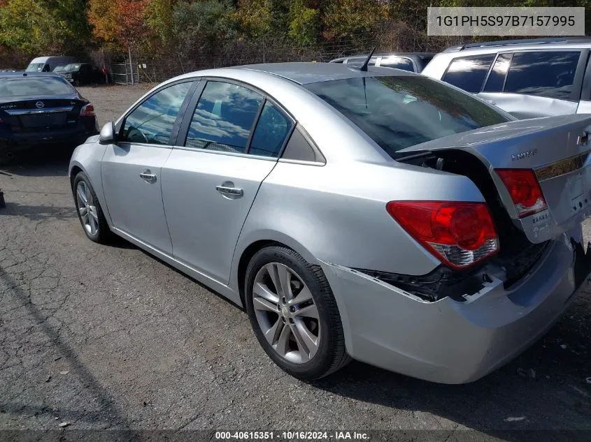 2011 Chevrolet Cruze Ltz VIN: 1G1PH5S97B7157995 Lot: 40615351