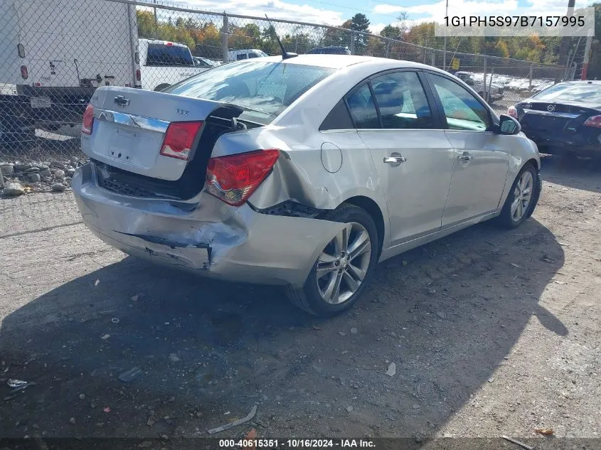 1G1PH5S97B7157995 2011 Chevrolet Cruze Ltz