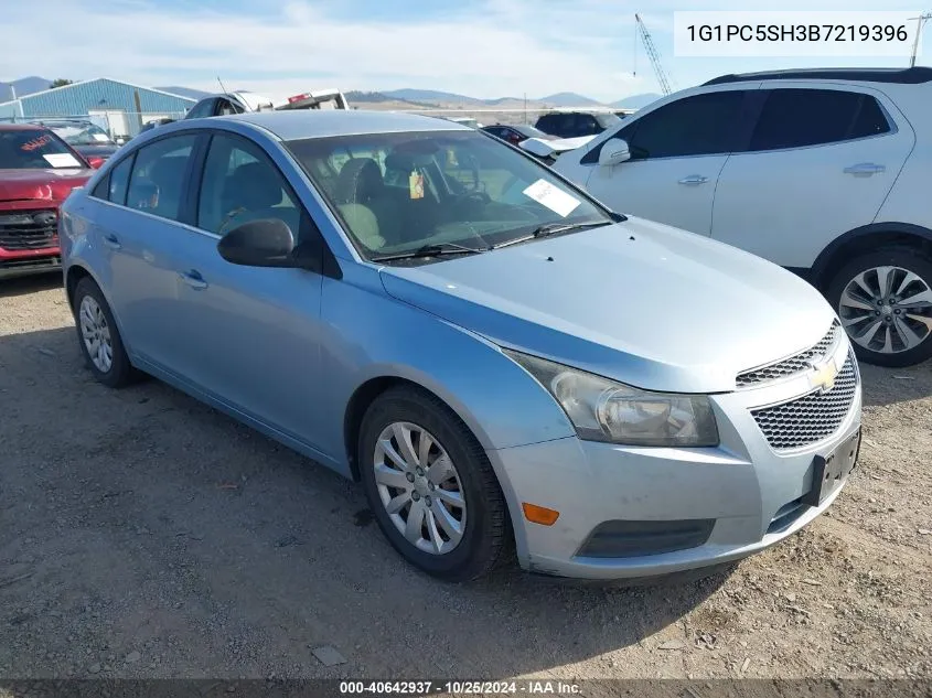 1G1PC5SH3B7219396 2011 Chevrolet Cruze Ls