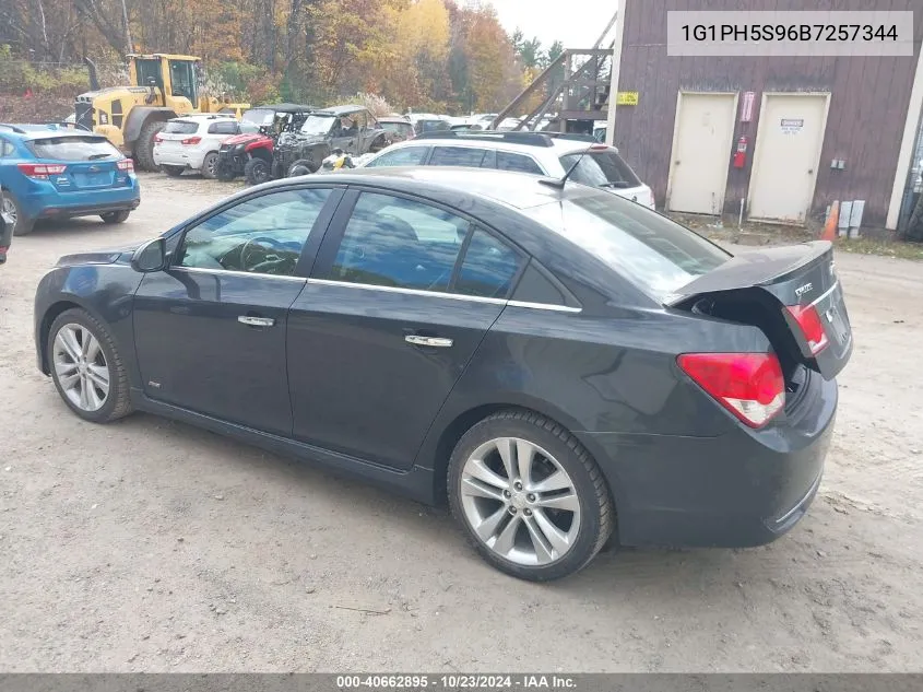 2011 Chevrolet Cruze Ltz VIN: 1G1PH5S96B7257344 Lot: 40662895