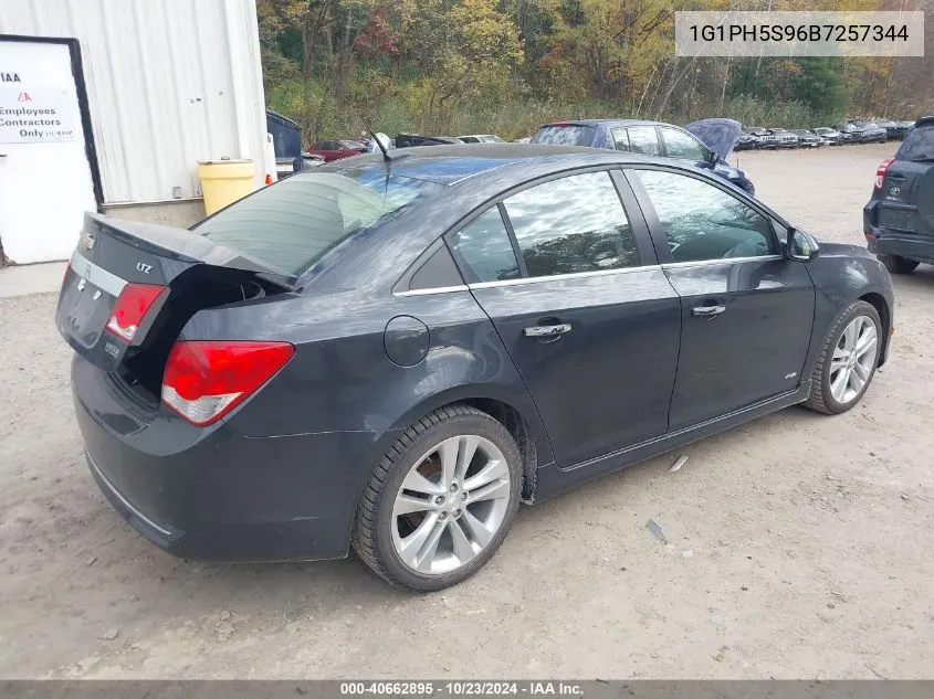 2011 Chevrolet Cruze Ltz VIN: 1G1PH5S96B7257344 Lot: 40662895