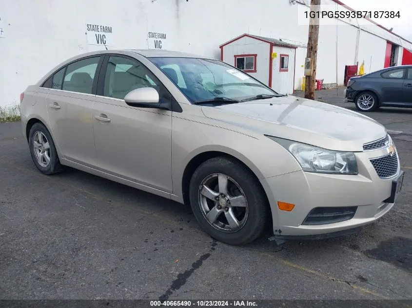 2011 Chevrolet Cruze 2Lt VIN: 1G1PG5S93B7187384 Lot: 40665490