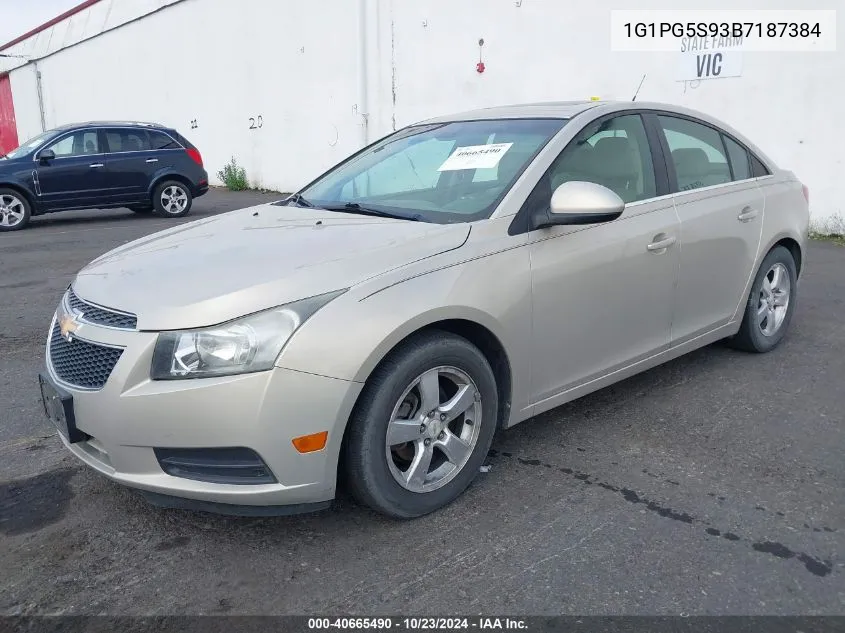 1G1PG5S93B7187384 2011 Chevrolet Cruze 2Lt