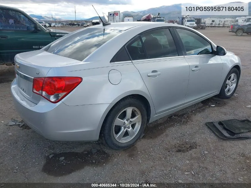 1G1PG5S95B7180405 2011 Chevrolet Cruze 2Lt