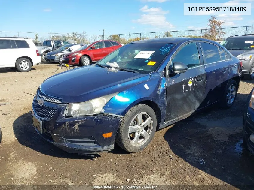 2011 Chevrolet Cruze 1Lt VIN: 1G1PF5S95B7188409 Lot: 40694016