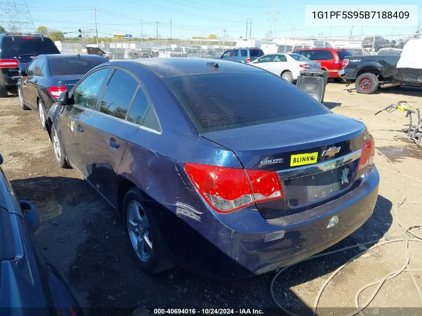 1G1PF5S95B7188409 2011 Chevrolet Cruze 1Lt