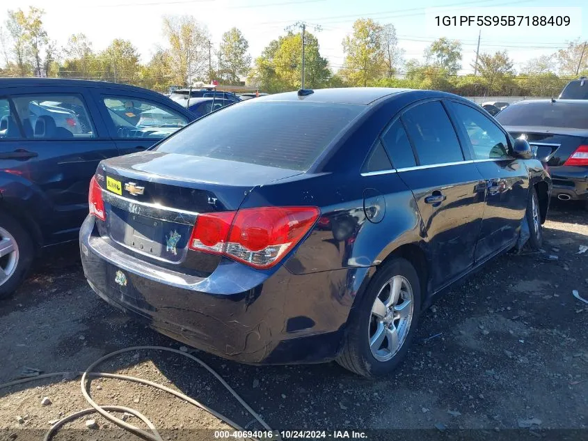 1G1PF5S95B7188409 2011 Chevrolet Cruze 1Lt