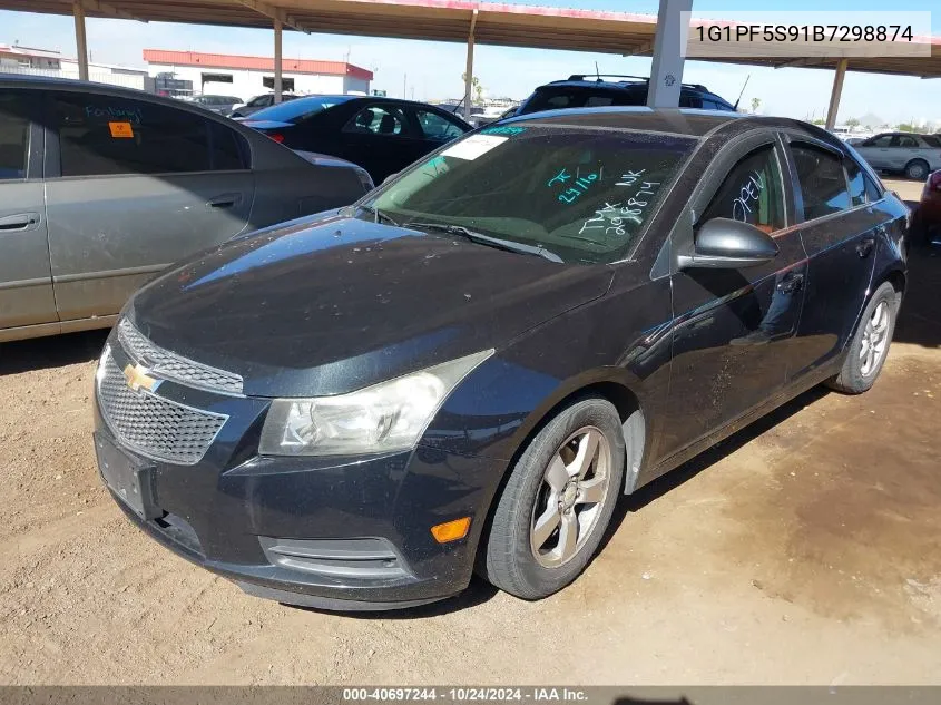 1G1PF5S91B7298874 2011 Chevrolet Cruze 1Lt