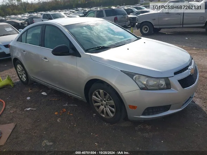 1G1PC5SH6B7262131 2011 Chevrolet Cruze Ls